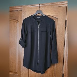 Oversized long black shirt